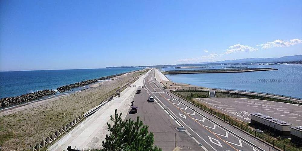 松川浦・大洲松川ライン紹介用イラスト（実景写真ではありません）