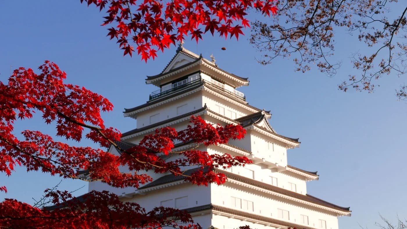 鶴ヶ城・七日町通り